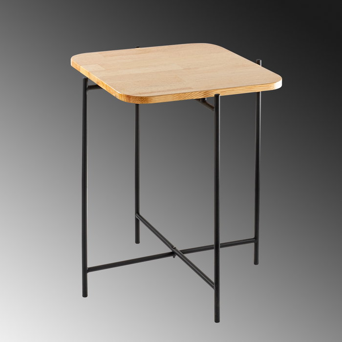 Hanah Home Mesa de Centro Shb-005 de Madera y Metal Hanah Home Mesa de Centro Shb-005 de Madera y Metal